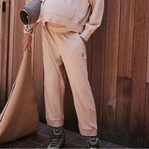 Free People Beige Joggers